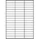Etiket Avery 3420 70x16.9mm wit 5100 stuks