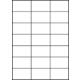 Etiket Avery 3652-200 70x42.3mm wit 4200 stuks