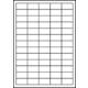 Etiket Avery 3666-200 38x21.2mm wit 13000 stuks