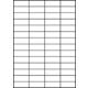 Etiket Avery 3668 52.5x21.2mm wit 5600 stuks