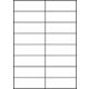 Etiket Avery 3484-200 105x37mm wit 3200 stuks