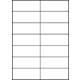 Etiket Avery 3653-200 105x42.3mm wit 2800 stuks