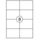 Etiket Quantore 105x74mm 800stuks