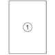 Etiket Quantore 210x297mm 100 stuks