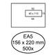 Envelop Quantore 156x220mm venster 4x11cm rechts 500 stuks