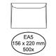 Envelop Quantore bank EA5 156x220mm wit 500 stuks