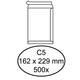 Envelop Quantore akte C5 162x229mm zelfklevend wit 500 stuks