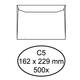 Envelop Quantore bank C5 162x229mm wit 500 stuks