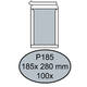 Envelop Quantore bordrug P185 185x280mm zelfklevend wit 100 stuks