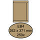 Envelop Quantore akte EB4 262x371mm bruinkraft 250 stuks