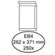 Envelop Quantore akte EB4 262x371mm zelfklevend wit 250 stuks