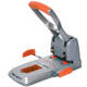 Perforator Rapid Supreme HDC150/2 heavy duty 2-gaats 150 vel zilver/oranje