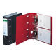 Ordner Elba Rado Plast 75mm bank 2 mechanieken zwart PVC