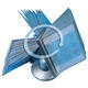 Bureaustandaard Durable 5587 Sherpa Motion 10-tassen zwart