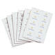 Badgekaart Durable 1455 bedrukbaar 54x90mm 200 stuks