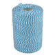 Touw Muller katoen 50 gram 45 meter blauw/wit