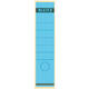 Rugetiket Leitz breed/lang 62x285mm zelfklevend blauw 10 stuks