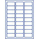 Etiket Avery L4737REV-25 63.5x29.6mm wit 675 stuks