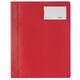 Snelhechter Durable A4 PVC etiketvenster rood