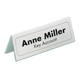 Tafelnaambord Durable 8050 61x150mm transparant