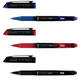 Rollerpen PILOT V-Ball grip breed blauw