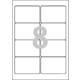 Etiket Avery L4745REV-25 96x63.5mm wit 200 stuks