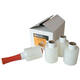 Wikkelfolie CleverPack 100mmx250m 20mu met afroller transp pak à 6 rol