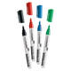 Whiteboardmarker Legamaster TZ 140 rond 1mm assorti blister à 4 stuks