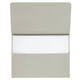 Pocketmap Secolor folio 100% gerecycled karton 250gr grijs