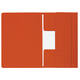 Dossiermap Djois Secolor Mammoet folio 3 kleppen 250gr recycled 360 x 250 mm rood 50 stuks