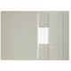 Dossiermap Djois Secolor Mammoet folio 3 kleppen 250gr recycled grijs 10 stuks
