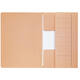 Dossiermap Djois Secolor Mammoet folio 3 kleppen 250gr recycled chamois 10 stuks