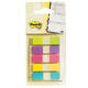 Indextabs Post-it 6835 11.9x43.1mm assorti 100 tabs