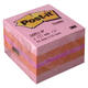 Memoblok Post-it 2051 51x51mm kubus roze