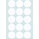 Etiket HERMA 2270 rond 32mm wit 480 stuks