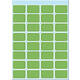 Etiket HERMA 3645 12x19mm groen 160 stuks