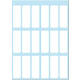 Etiket HERMA 3650 12x34mm wit 126 stuks