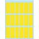Etiket HERMA 3651 12x34mm geel 90 stuks