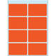 Etiket HERMA 3692 26x40mm rood 40 stuks