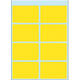 Etiket HERMA 3691 26x40mm geel 40 stuks