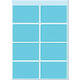 Etiket HERMA 3693 25x40mm blauw 40 stuks