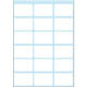 Etiket HERMA 3746 17x26mm wit 126 stuks