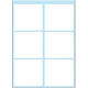 Etiket HERMA 3753 36x40mm wit 42 stuks