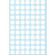 Etiket HERMA 2230 rond 13mm wit 2464 stuks