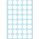Etiket HERMA 2250 rond 19mm wit 1280 stuks