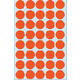 Etiket HERMA 2252 rond 19mm rood 1280 stuks
