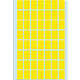 Etiket HERMA 2341 12x18mm geel 1792 stuks