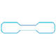 Etiket HERMA 2510 10x49mm wit 576 stuks
