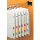 Clipexmap Djois Secolor A4 lateraal blauw