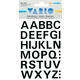 Etiket HERMA 4163 15mm letters A-Z zwart